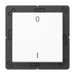 Jung EnOcean Funk-Wandsender 2-kanalig, Symbole 0 I,...