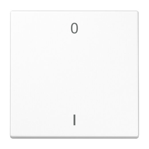 Jung EnOcean Funk-Wandsender 2-kanalig, Symbole 0 I, Serie LS, alpinweiß ENOLS990-01WW