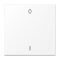 Jung EnOcean Funk-Wandsender 2-kanalig, Symbole 0 I, Serie LS, schneeweiß matt ENOLS990-01WWM