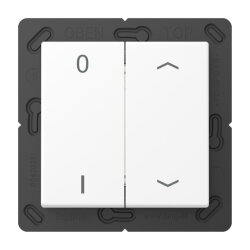 Jung EnOcean Funk-Wandsender 4-kanalig, Symbole 0 I und...