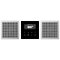 Jung Smart Radio DAB+, Set Stereo, Serie LS, Aluminium DABAL2
