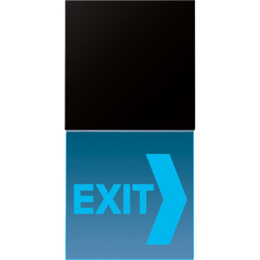 Jung LED-Lichtsignal "Hinweis", blau, Serie LS, schwarz (lackiertes Aluminium) LS539N71SWLEDB