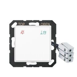 Jung Hotelabdeckung Glas mit LED-Einheit 24 V,...