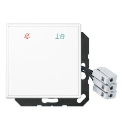 Jung Hotelabdeckung Glas mit LED-Einheit 24 V,...