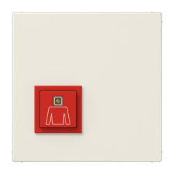 Jung Notrufsystem Ruftaster, Serie LS, weiß...