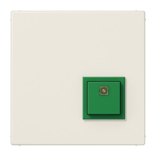 Jung Notrufsystem Abstelltaster, Serie LS, weiß NRSLS0834AT