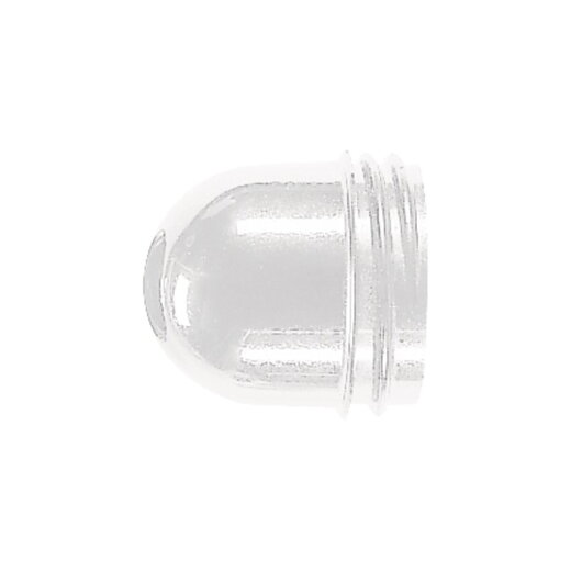 Jung Schraubhaube hoch, für Leuchtmittel mit max. 54 mm Gesamtlänge, Thermoplast, klar 37