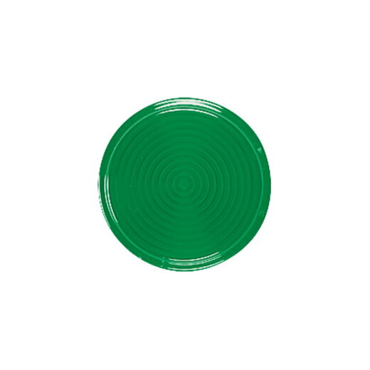 Jung Schraubhaube flach, für Leuchtmittel mit max. 35 mm Gesamtlänge, Thermoplast, grün 37.06