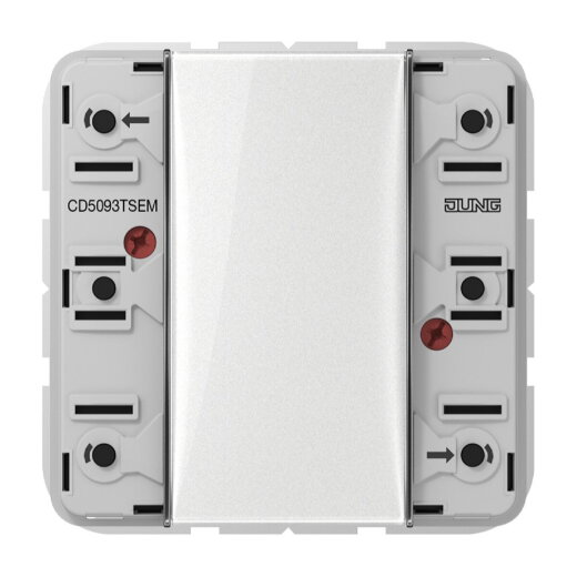 Jung Tastsensor-Erweiterungsmodul 3fach Standard, F50, Serie CD CD5093TSEM