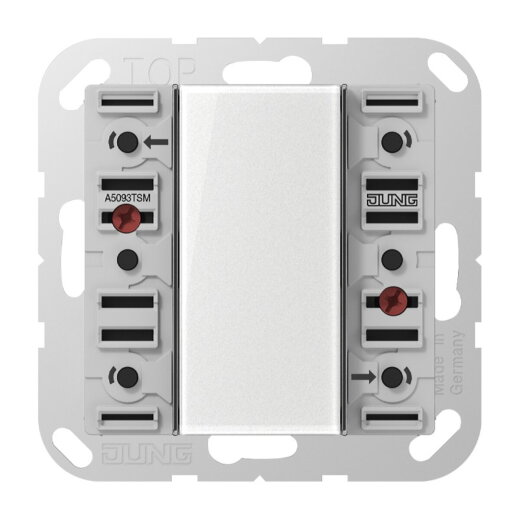 Jung KNX Tastsensor-Modul Universal Universal, 3fach, F50, Serie AS/A A5093TSM