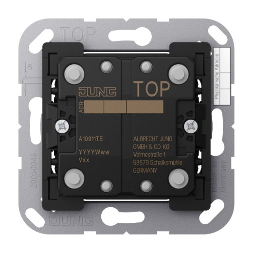 Jung KNX Taster Erweiterung 1fach, Serie AS/A A10911TE