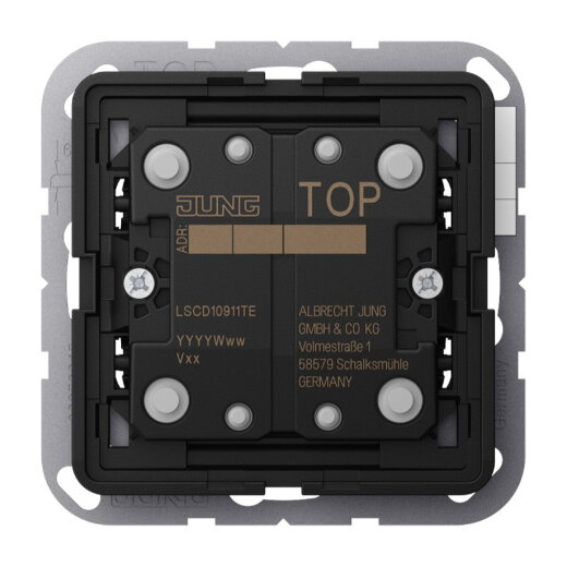 Jung KNX Taster Erweiterung 1fach, Serie CD/LS LSCD10911TE