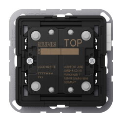 Jung KNX Taster Erweiterung 2fach, Serie CD/LS LSCD10921TE