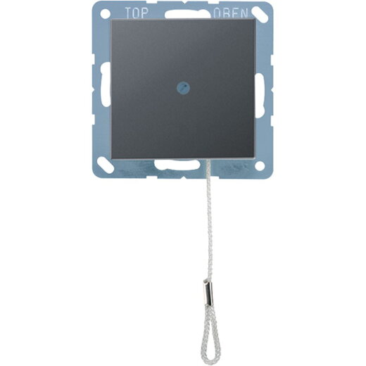 Jung Zug-Wechselschalter, Serie A, anthrazit matt A506BFNUZANM