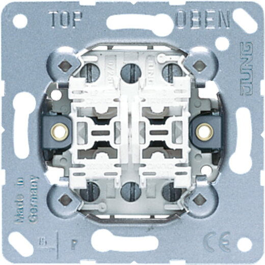 Jung Doppeltaster, 2 Wechsler, 10 A 250 V ~ 539EU