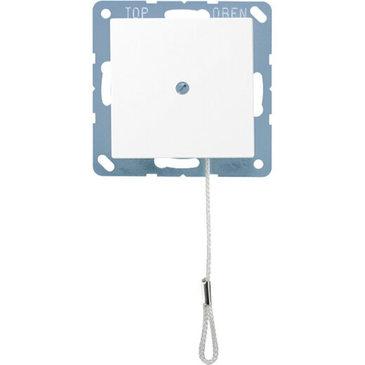 Jung Zug-Wechselschalter, Serie A, schneeweiß matt A506BFNUZWWM