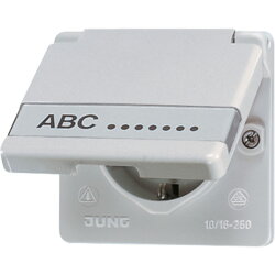 Jung Oberteil für SCHUKO®-Steckdosen /250 V ~,...