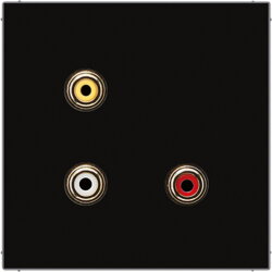 Jung Multimedia-Anschlusssystem Cinch Audio / Composite...