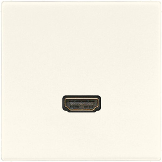 Jung Multimedia-Anschlusssystem HDMI, Serie LS, weiß MALS1112