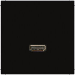 Jung Multimedia-Anschlusssystem HDMI, Serie LS, schwarz...