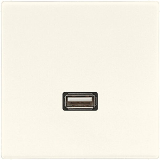 Jung Multimedia-Anschlusssystem USB 2.0, Serie LS, weiß MALS1122