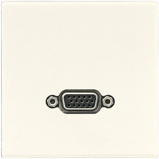 Jung Multimedia-Anschlusssystem VGA, Serie LS, weiß MALS1102