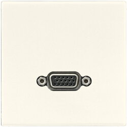 Jung Multimedia-Anschlusssystem VGA, Serie LS, weiß...