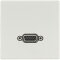 Jung Multimedia-Anschlusssystem VGA, Serie LS, lichtgrau MALS1102LG
