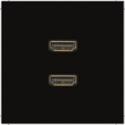 Jung Multimedia-Anschlusssystem 2 x HDMI, Serie LS,...