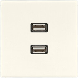 Jung Multimedia-Anschlusssystem 2 x USB 2.0, Serie...