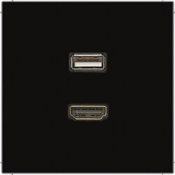 Jung Multimedia-Anschlusssystem HDMI / USB 2.0,...