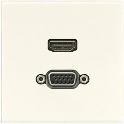 Jung Multimedia-Anschlusssystem HDMI / VGA, Serie LS,...