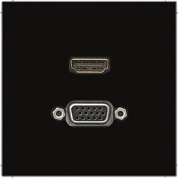 Jung Multimedia-Anschlusssystem HDMI / VGA, Serie LS,...