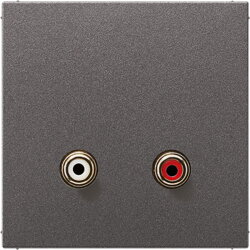 Jung Multimedia-Anschlusssystem Cinch Audio, Serie LS,...