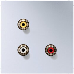 Jung Multimedia-Anschlusssystem Cinch Audio / Composite...