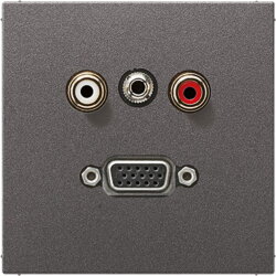 Jung Multimedia-Anschlusssystem Cinch Audio /...