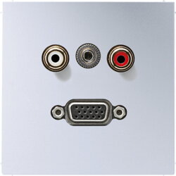 Jung Multimedia-Anschlusssystem Cinch Audio /...