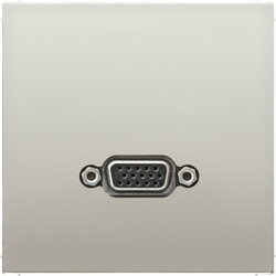 Jung Multimedia-Anschlusssystem VGA, Serie LS, Edelstahl...