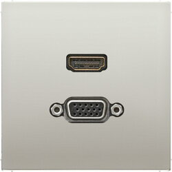 Jung Multimedia-Anschlusssystem HDMI / VGA, Serie LS,...