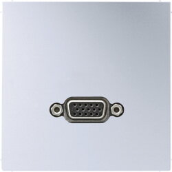 Jung Multimedia-Anschlusssystem VGA, Serie LS, Aluminium...