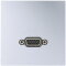 Jung Multimedia-Anschlusssystem VGA, Serie LS, Aluminium MAAL1102
