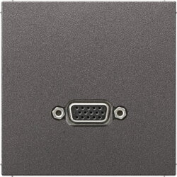 Jung Multimedia-Anschlusssystem VGA, Serie LS, anthrazit...