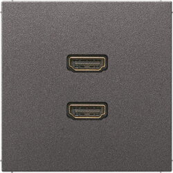 Jung Multimedia-Anschlusssystem 2 x HDMI, Serie LS,...