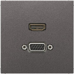 Jung Multimedia-Anschlusssystem HDMI / VGA, Serie LS,...