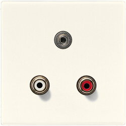 Jung Multimedia-Anschlusssystem Cinch Audio /...