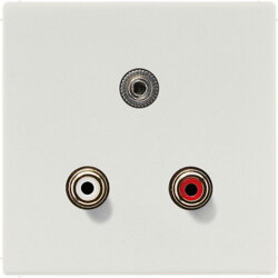 Jung Multimedia-Anschlusssystem Cinch Audio /...