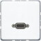 Jung Multimedia-Anschlusssystem VGA, Serie CD, alpinweiß MACD1102WW