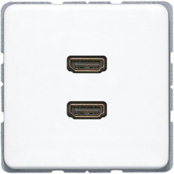 Jung Multimedia-Anschlusssystem 2 x HDMI, Serie CD,...