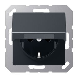 Jung SCHUKO Steckdose, 16 A 250 V ~, ohne Krallen,...