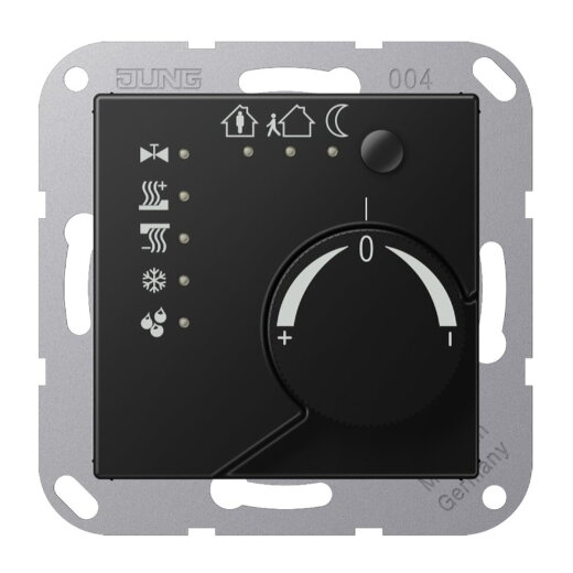 Jung KNX Stetigregler, Serie A, graphitschwarz matt A2178SWM